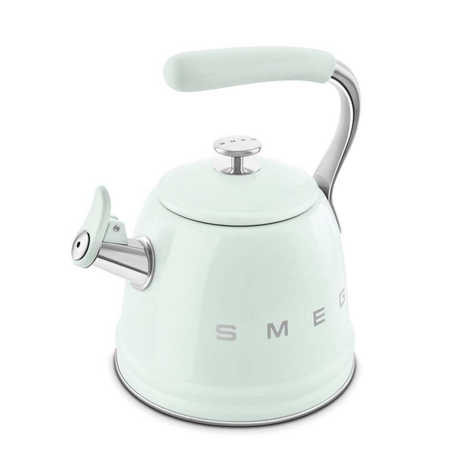 Smeg Bollitore con fischio 50's Style - Verde Pastello LUCIDO - WKF01PG