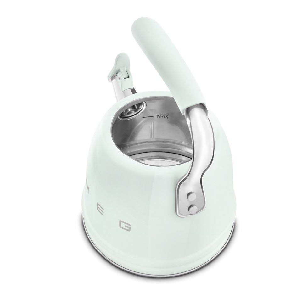 Smeg Bollitore con fischio 50's Style - Verde Pastello LUCIDO - WKF01PG