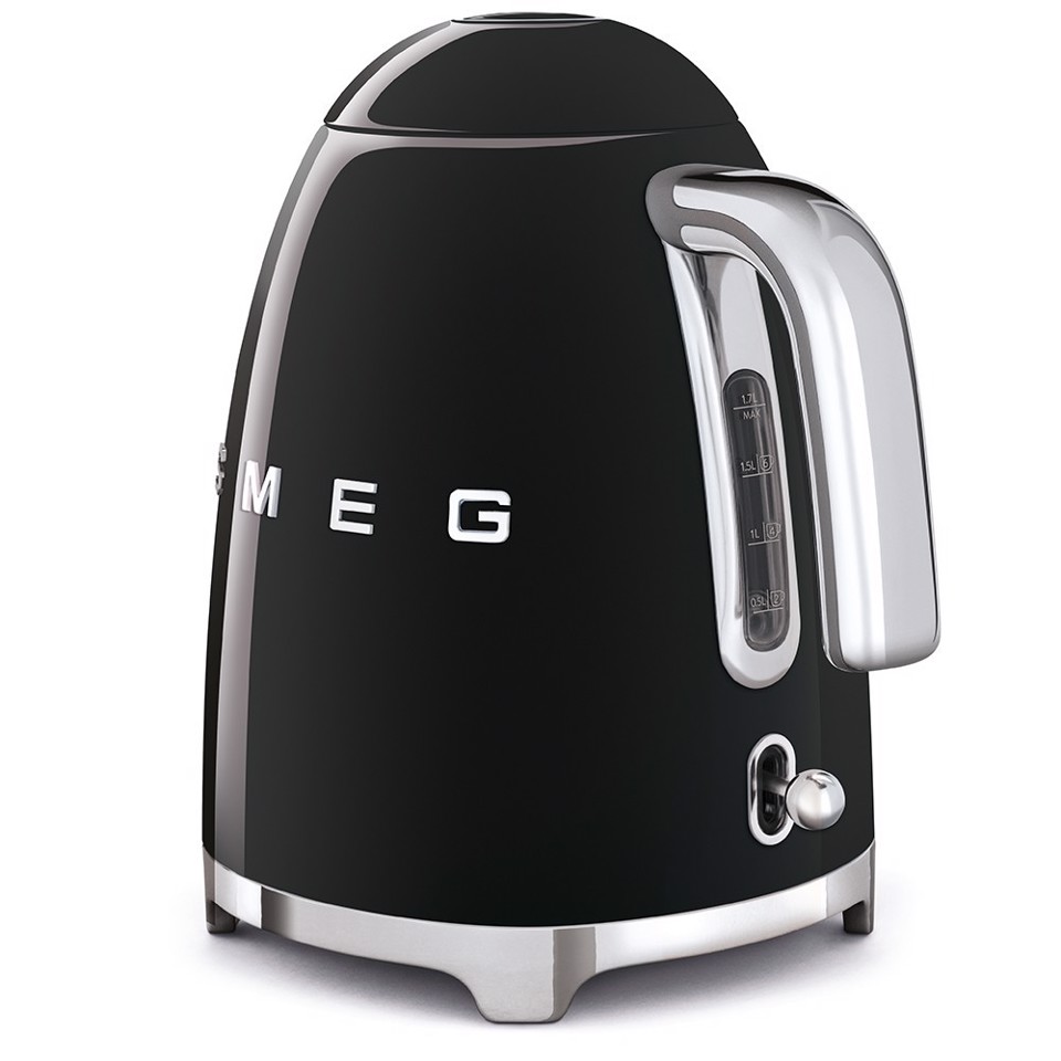 Smeg Bollitore Standard 50's Style – Nero LUCIDO – KLF03BLEU