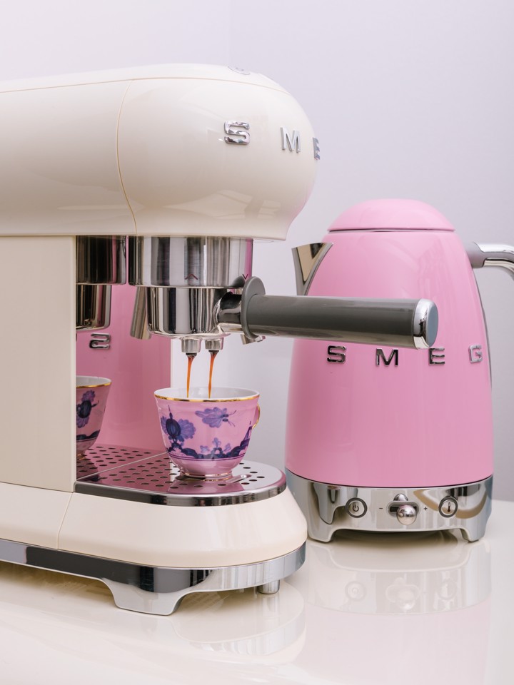 Smeg Bollitore Standard 50's Style – Rosa LUCIDO – KLF03PKEU