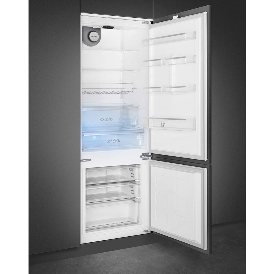 Smeg C475VE frigorifero con congelatore Da incasso 400 L E Bianco