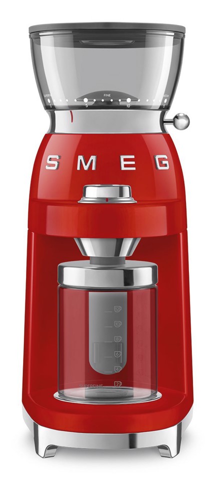 Smeg CGF03RDEU macina caffé 150 W Rosso