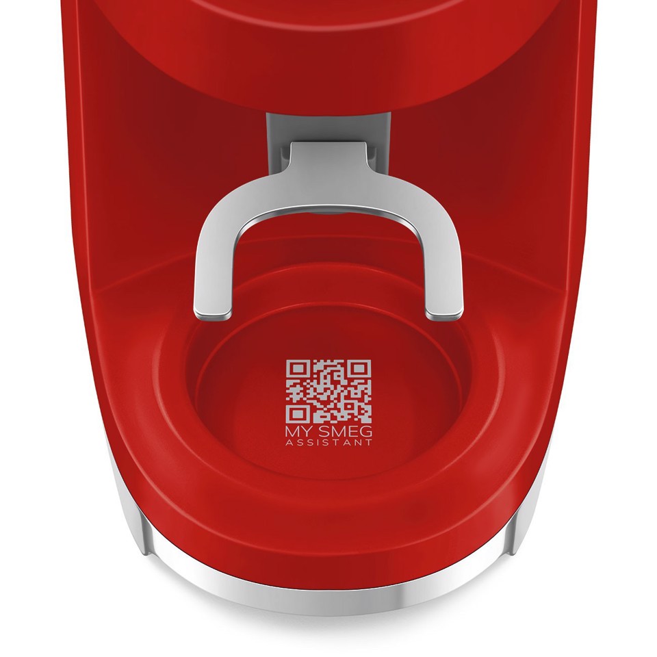 Smeg CGF03RDEU macina caffé 150 W Rosso