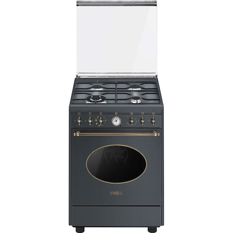 Smeg CO68GMA8 cucina Piano cottura Gas Antracite A
