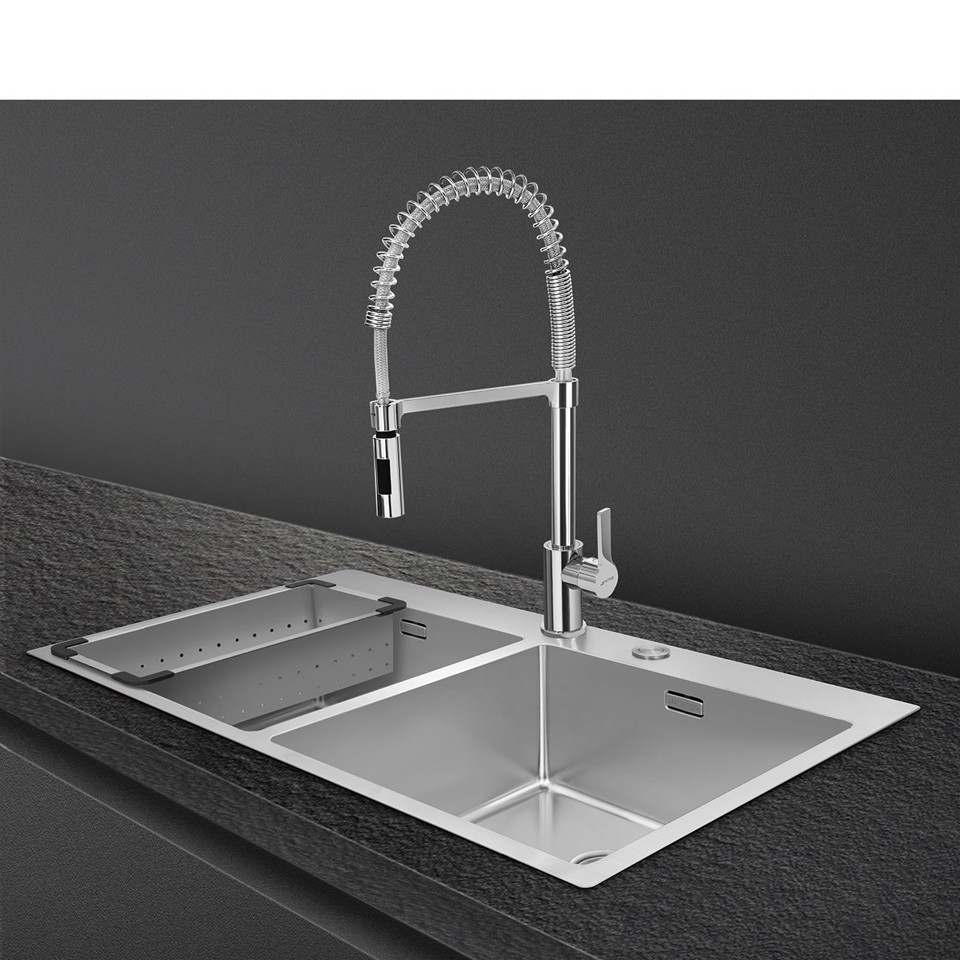 Smeg COL19H cestino e vassoio per lavello Colapasta per lavello Acciaio inossidabile