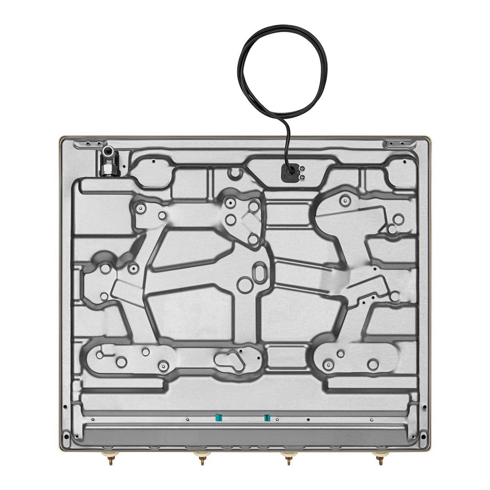 Smeg Coloniale Piano di cottura SRV864POGH Panna Made in Italy
