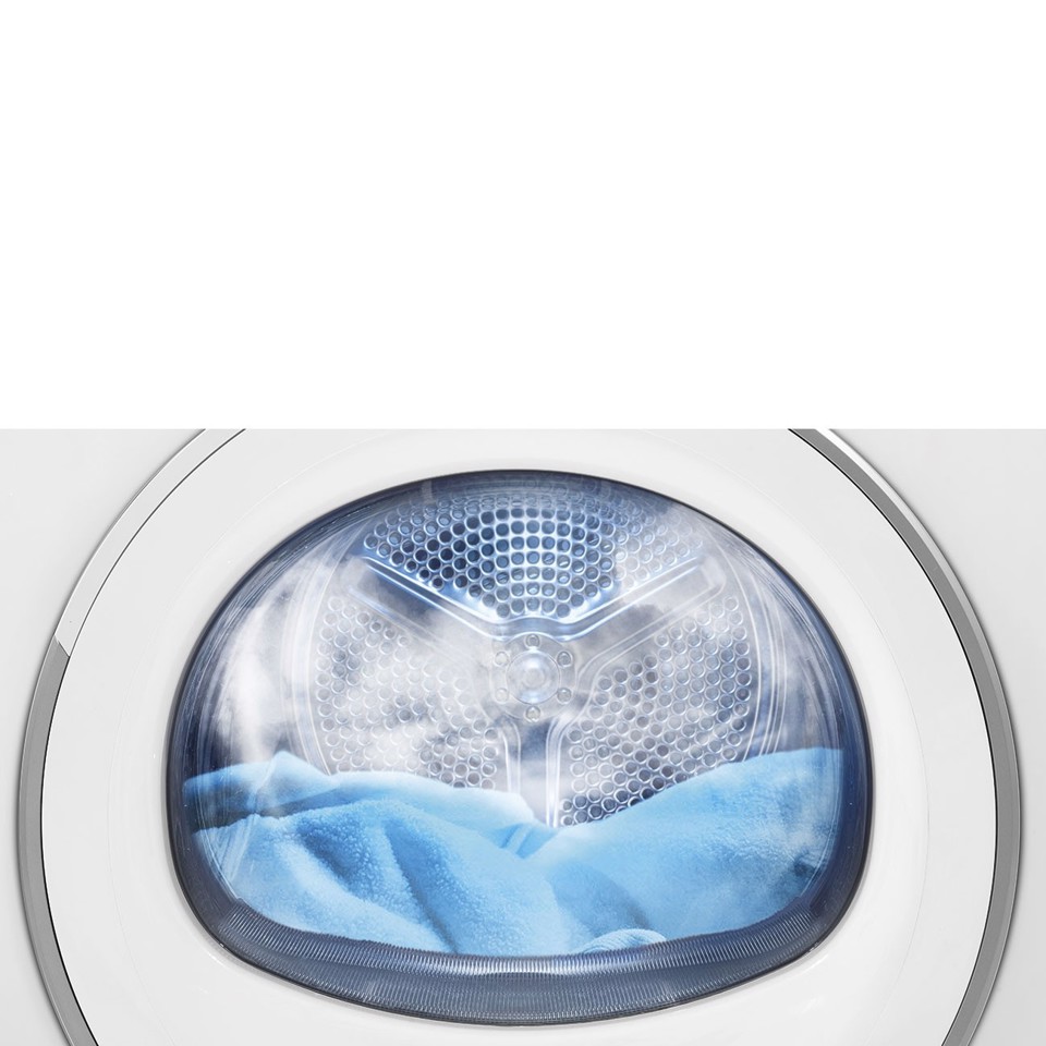 Smeg DN93SL asciugatrice Libera installazione Caricamento frontale 9 kg Bianco