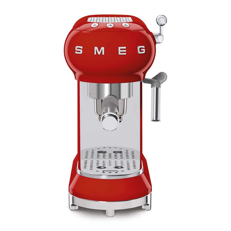 Smeg ECF01RDEU macchina per caffè Automatica/Manuale Macchina per espresso 1 L