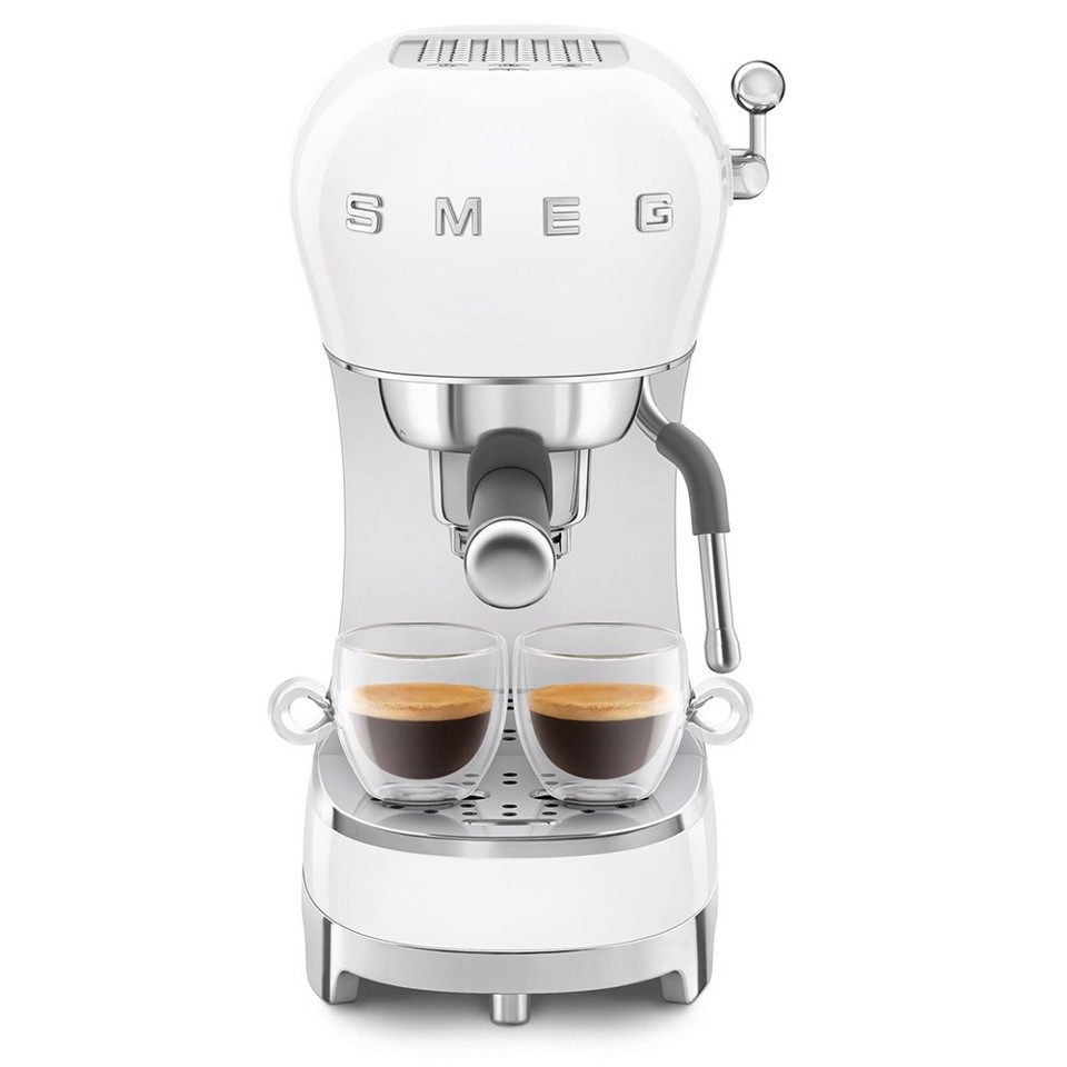 Smeg ECF02WHEU macchina per caffè Manuale Macchina per espresso 1,1 L