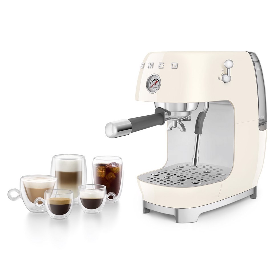 Smeg ECF03CREU macchina per caffè Automatica/Manuale Macchina per espresso 1,4 L