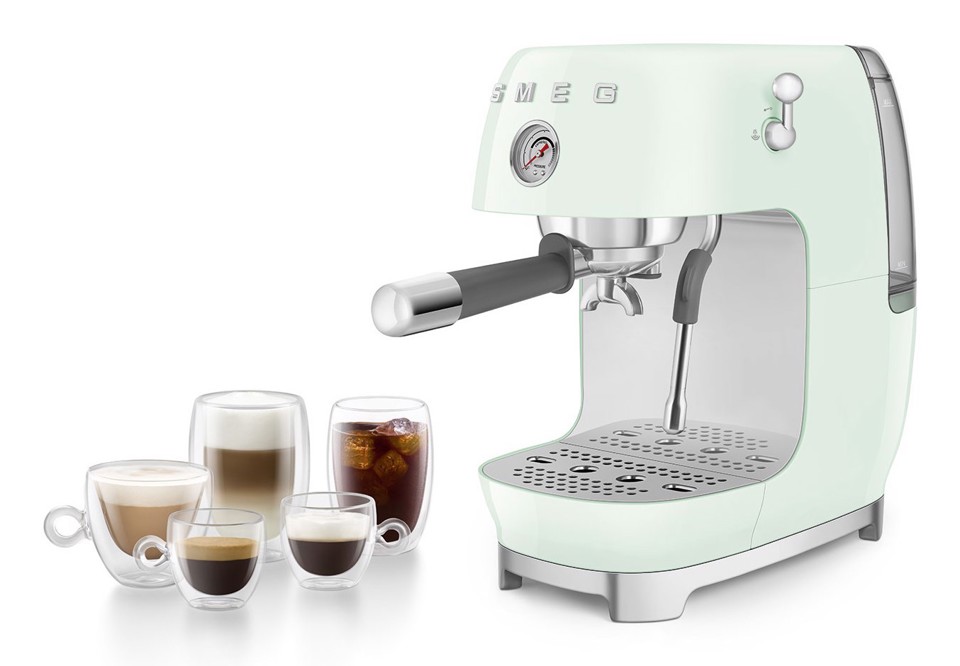 Smeg ECF03PGEU macchina per caffè Automatica/Manuale Macchina per espresso 1,4 L