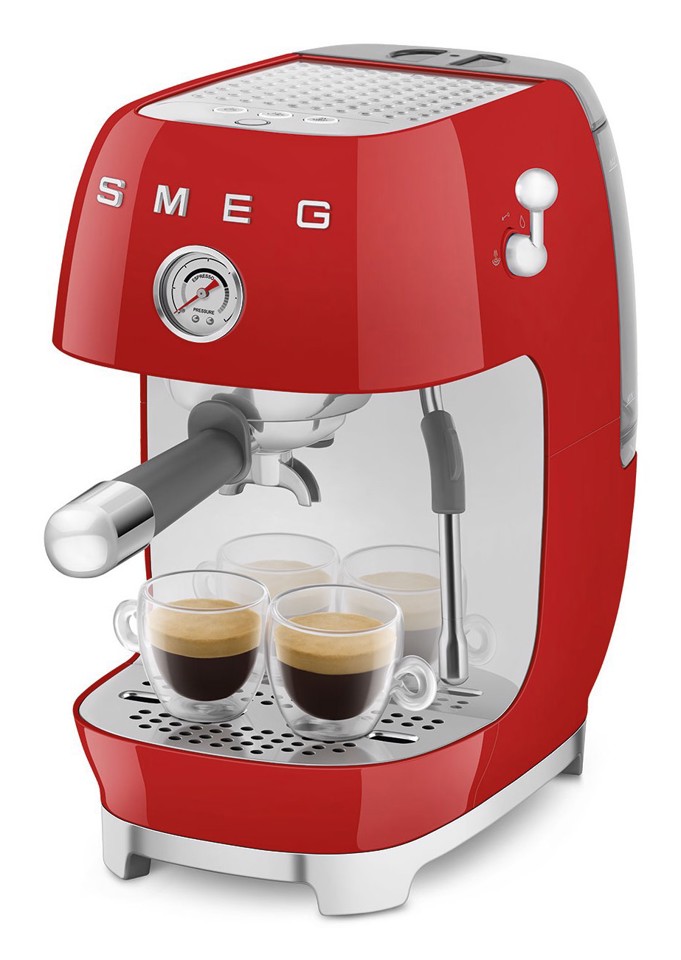 Smeg ECF03RDEU macchina per caffè Automatica/Manuale Macchina per espresso 1,4 L