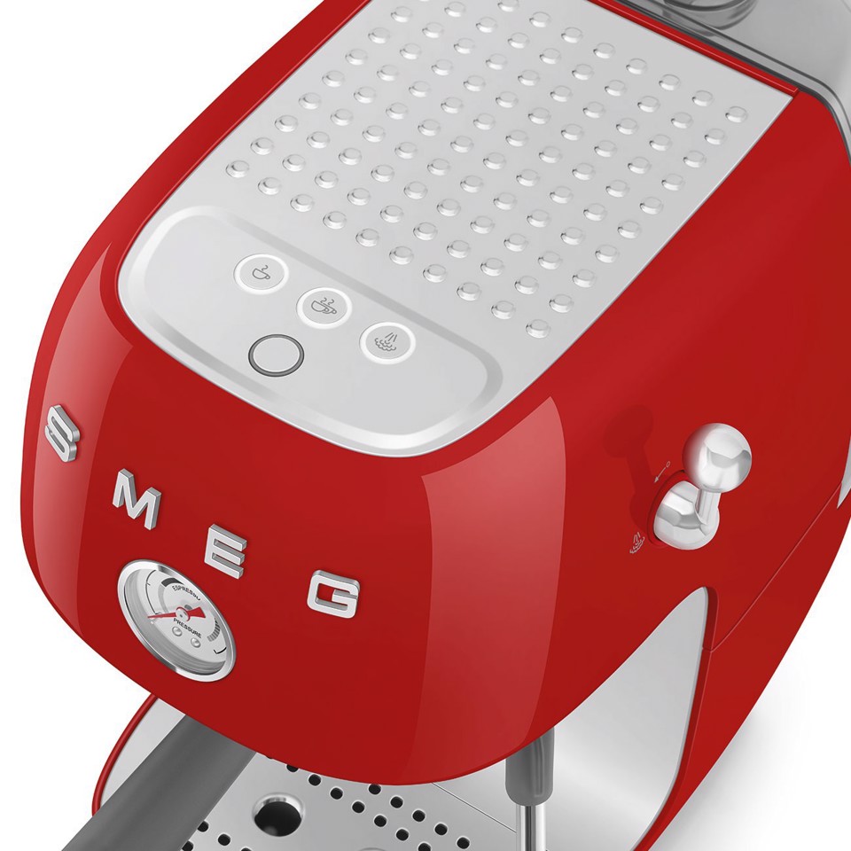 Smeg ECF03RDEU macchina per caffè Automatica/Manuale Macchina per espresso 1,4 L