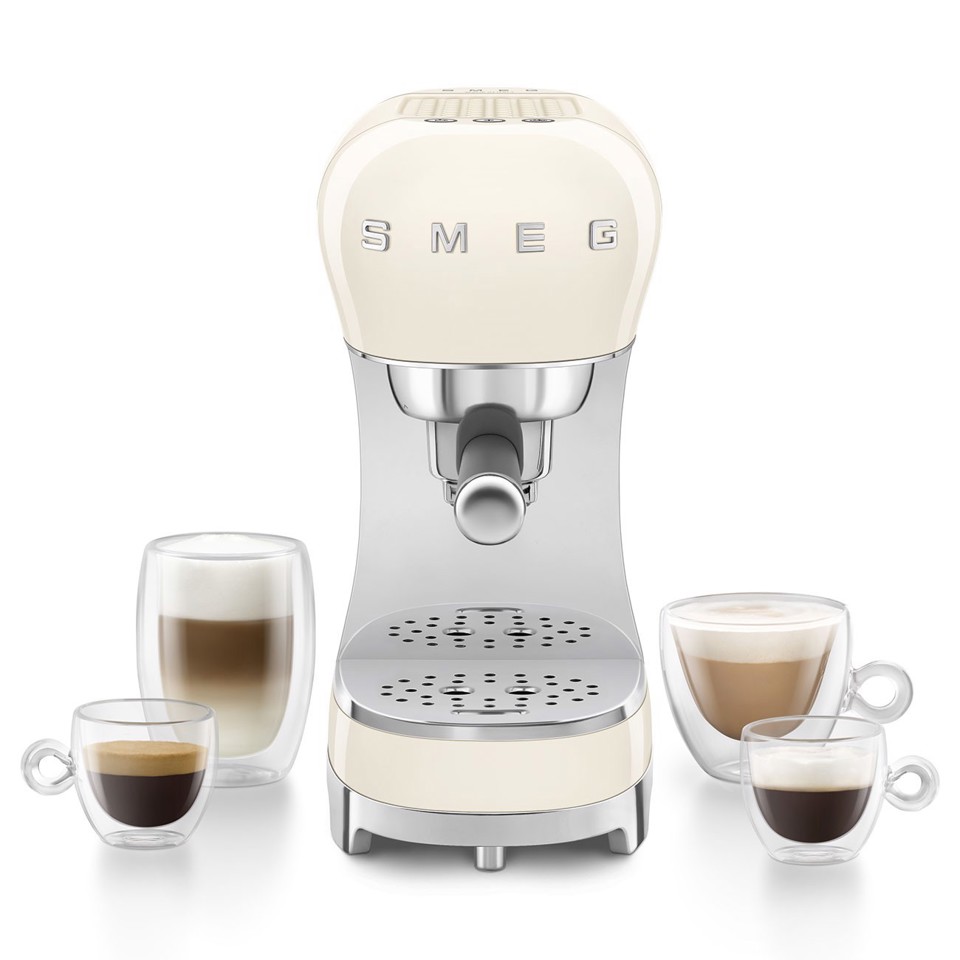 Smeg ECF12BLEU Manuale Macchina per espresso 1,1 L