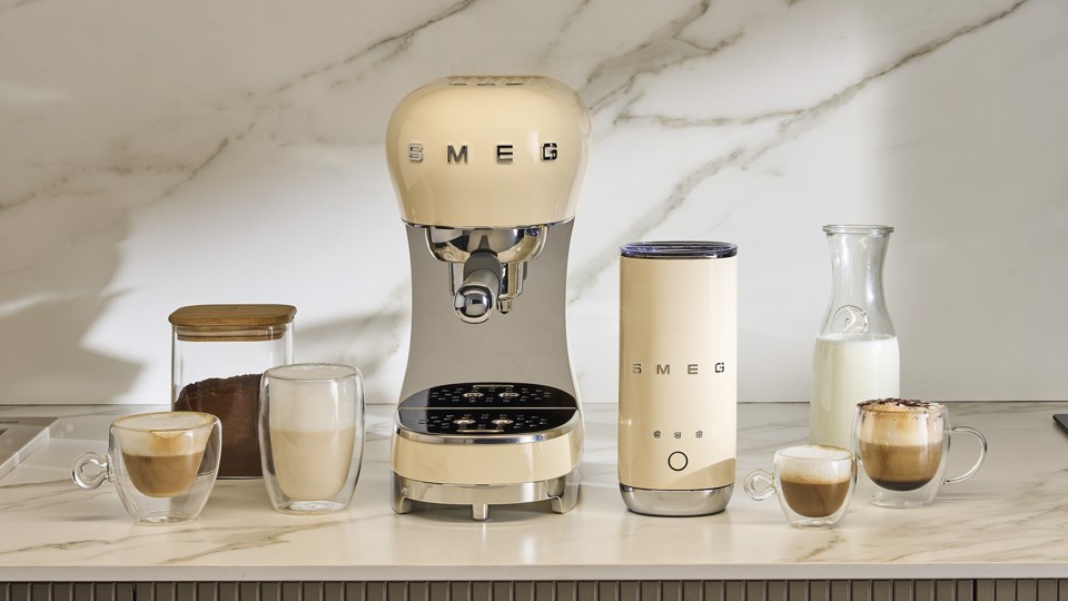 Smeg ECF12BLEU Manuale Macchina per espresso 1,1 L