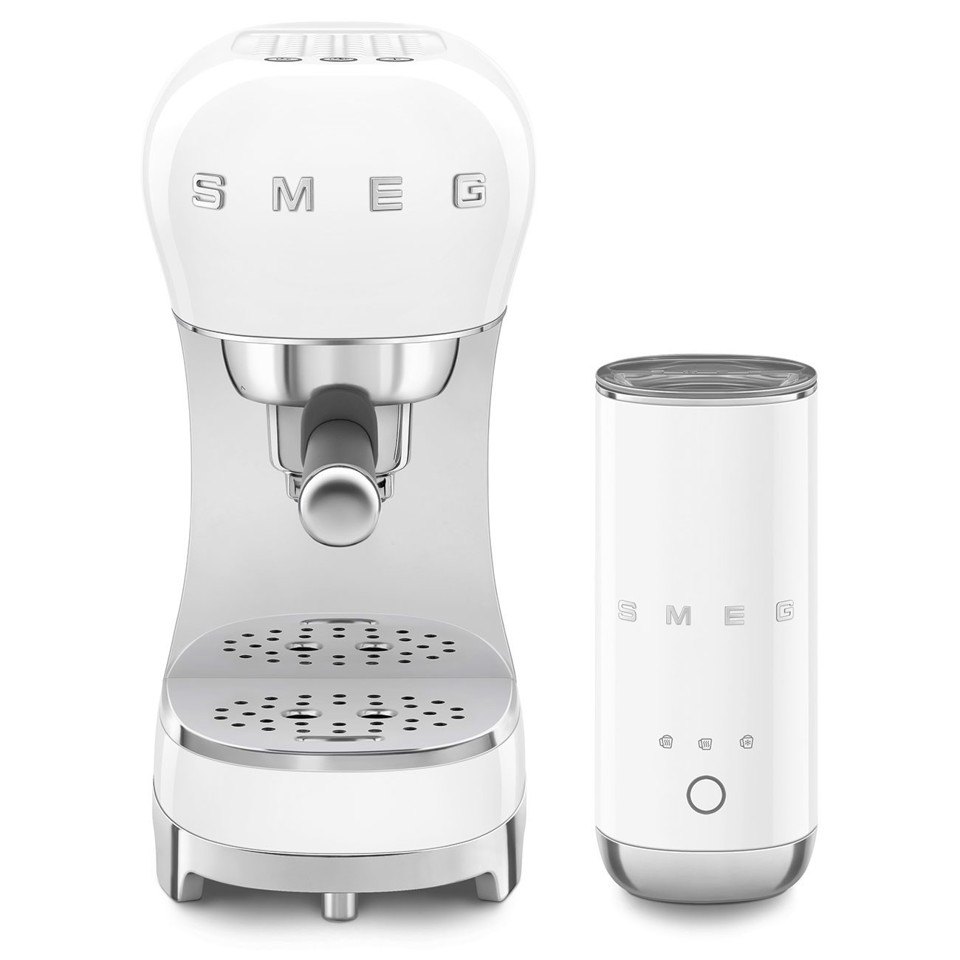 Smeg ECF12WHEU macchina per caffè Manuale Macchina per espresso 1,1 L
