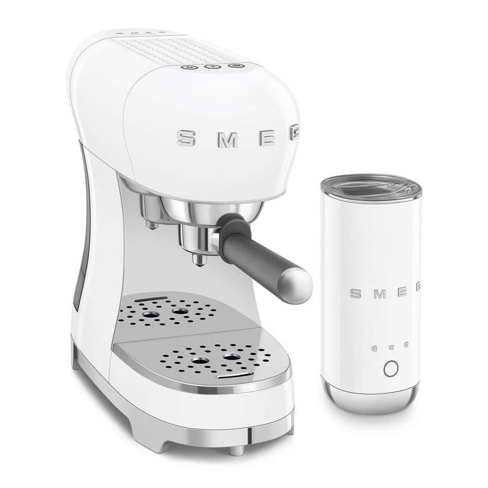 Smeg ECF12WHEU macchina per caffè Manuale Macchina per espresso 1,1 L