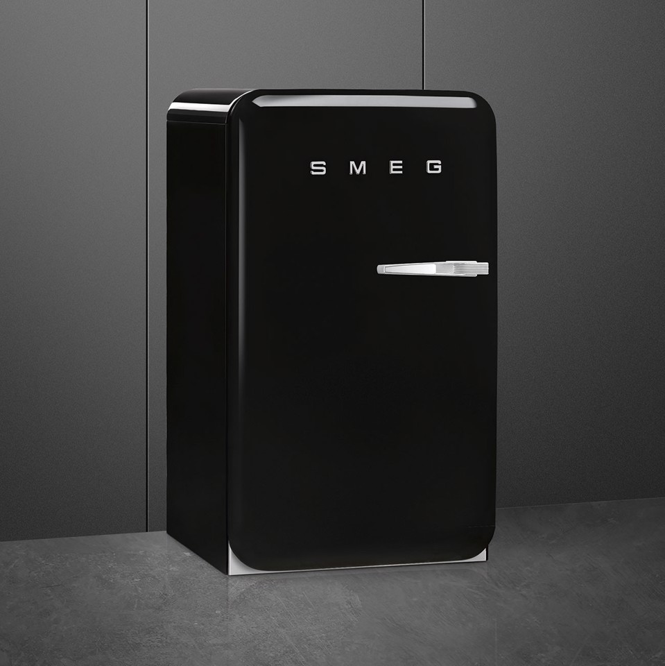 Smeg FAB10HLBL6 frigorifero Libera installazione 135 L Nero Made in Italy