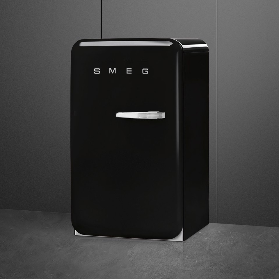 Smeg FAB10HLBL6 frigorifero Libera installazione 135 L Nero Made in Italy