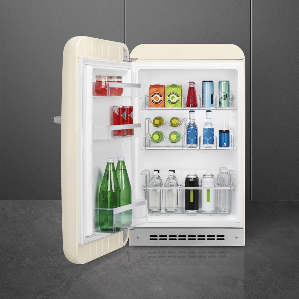 Smeg FAB10HLCR6 frigorifero Libera installazione 135 L Crema Made in Italy