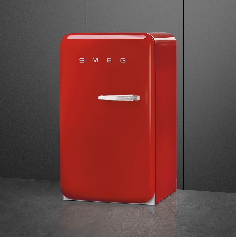 Smeg FAB10HLRD6 frigorifero Libera installazione 135 L Rosso Made in Italy