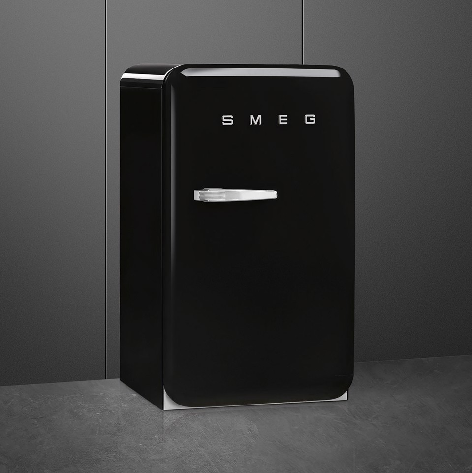 Smeg FAB10HRBL6 frigorifero Libera installazione 135 L Nero Made in Italy