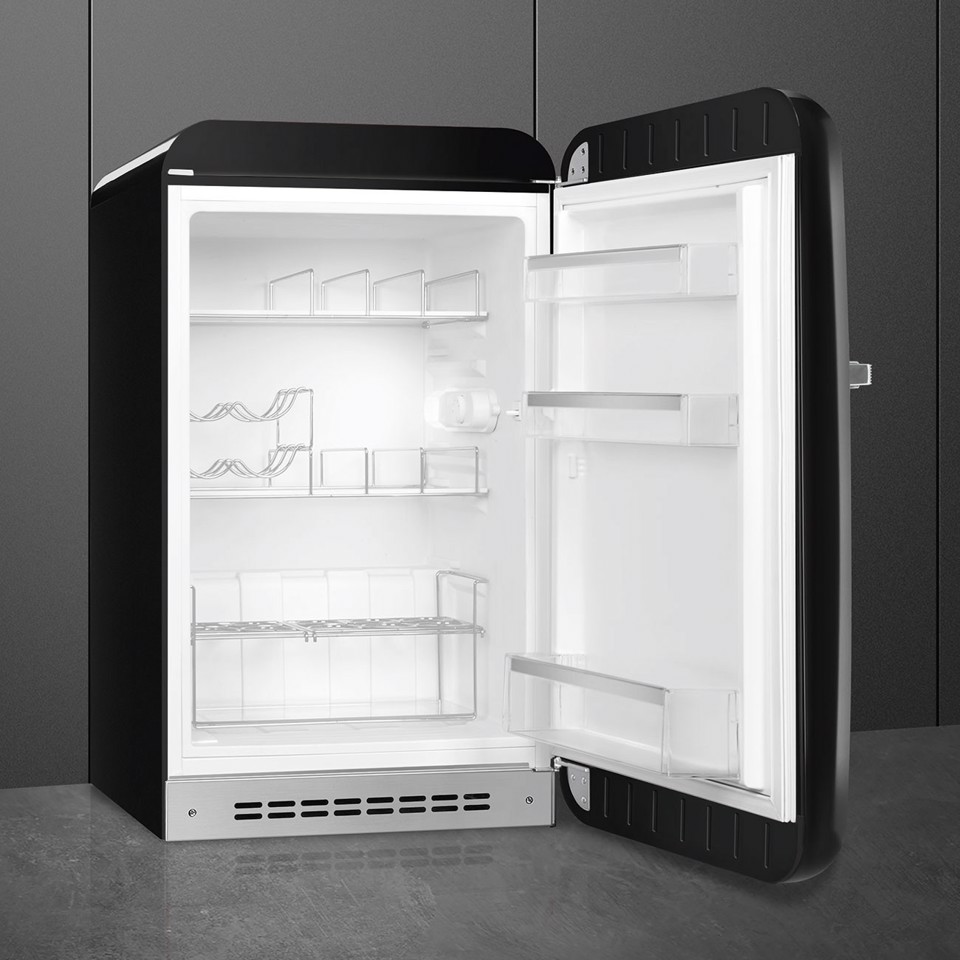 Smeg FAB10HRBL6 frigorifero Libera installazione 135 L Nero Made in Italy