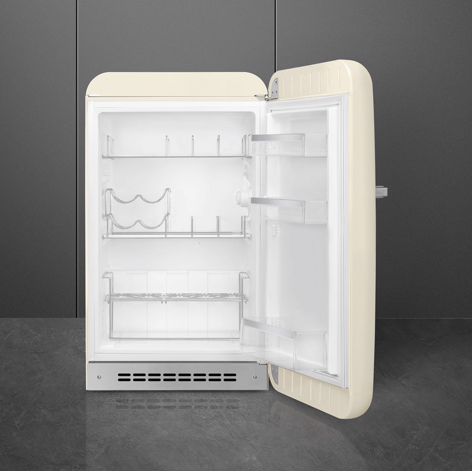 Smeg FAB10HRCR6 frigorifero Libera installazione 135 L Crema Made in Italy