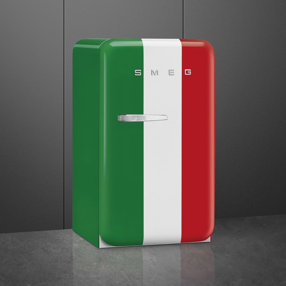 Smeg FAB10HRDIT6 frigorifero Libera installazione 135 L D Rosso