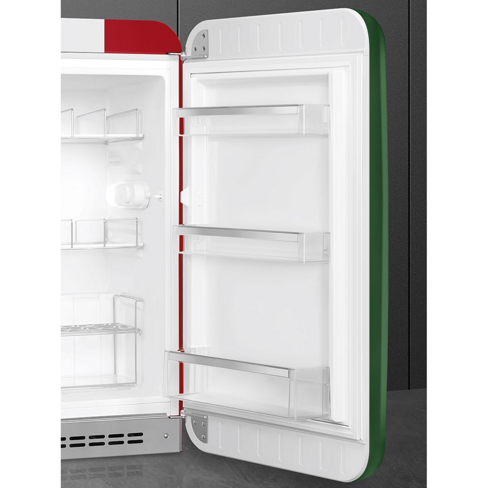 Smeg FAB10HRDIT6 frigorifero Libera installazione 135 L Rosso Made in Italy