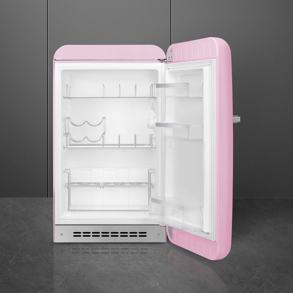 Smeg FAB10HRPK6 frigorifero Libera installazione 135 L D Rosa