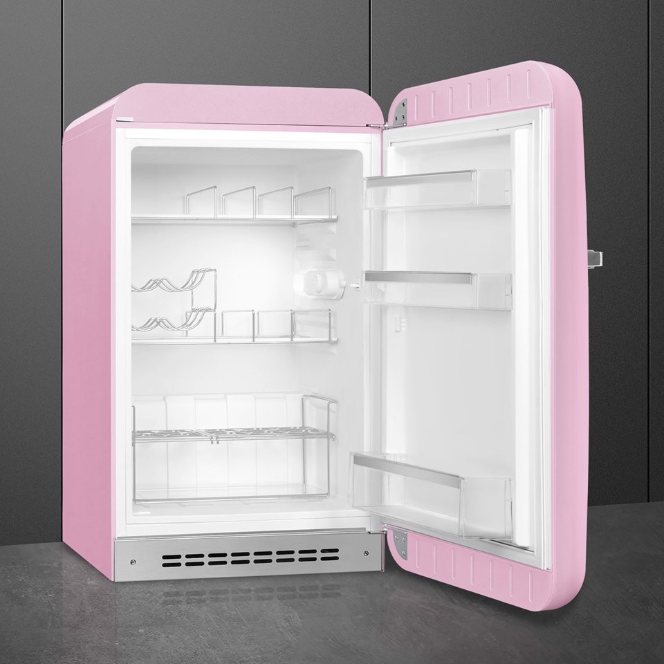 Smeg FAB10HRPK6 frigorifero Libera installazione 135 L D Rosa