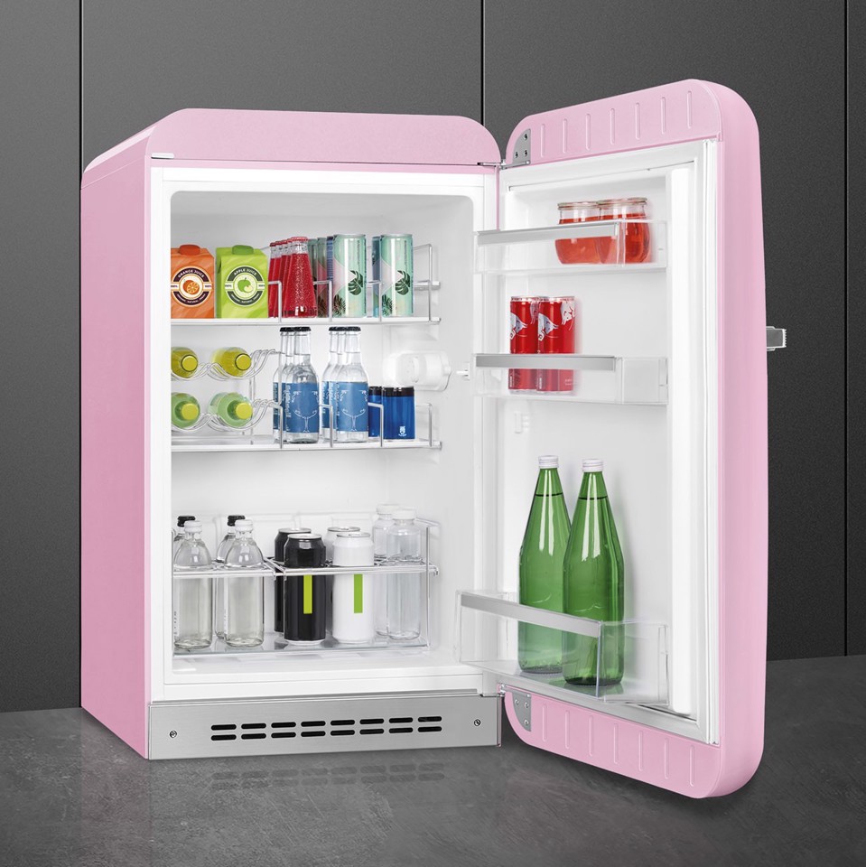 Smeg FAB10HRPK6 frigorifero Libera installazione 135 L D Rosa