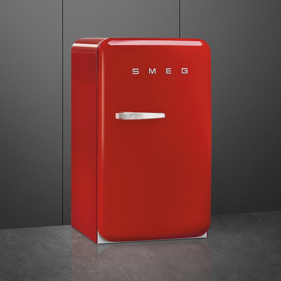 Smeg FAB10HRRD6 frigorifero Libera installazione 135 L D Rosso