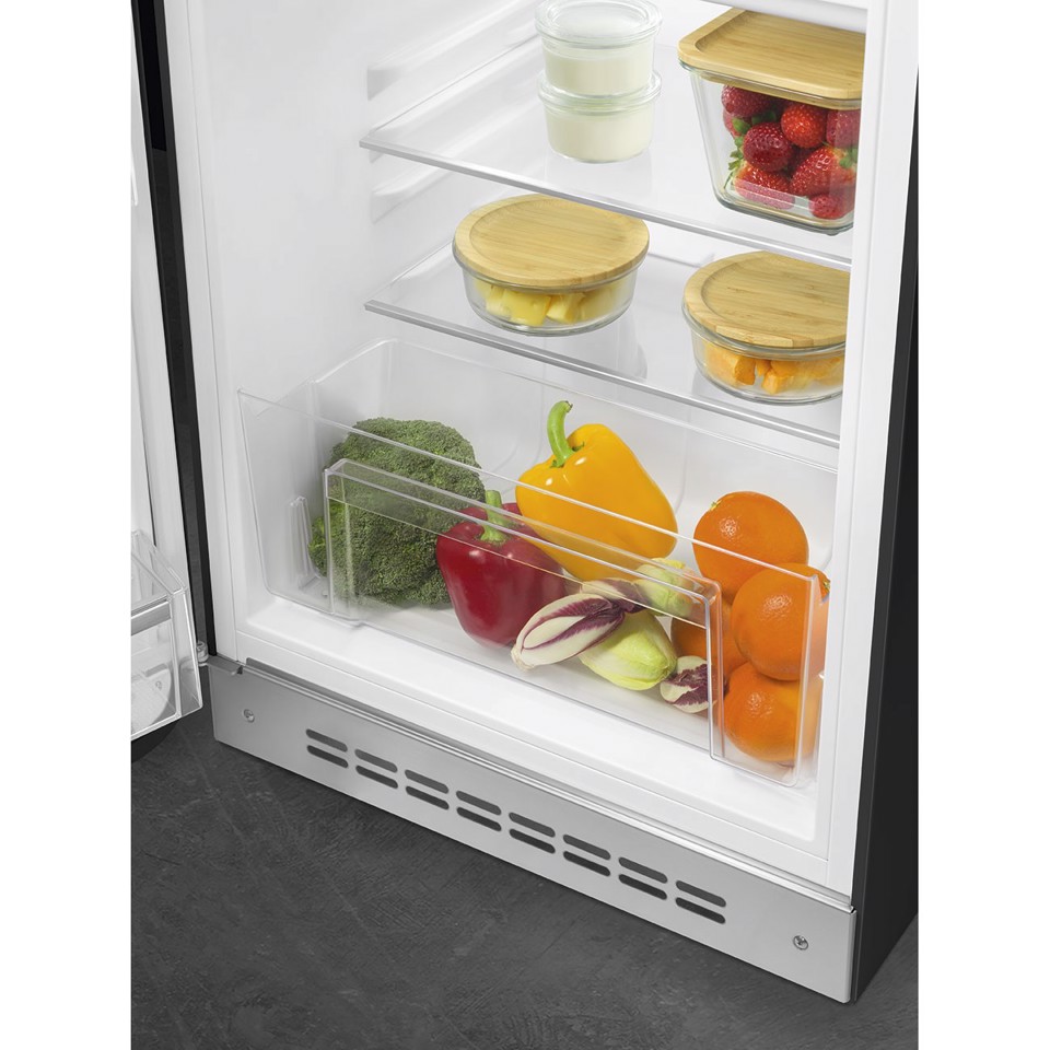 Smeg FAB10LBL6 monoporta Libera installazione 122 L Nero Made in Italy
