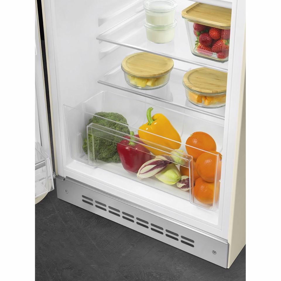Smeg FAB10LCR6 monoporta Libera installazione 122 L Crema Made in Italy
