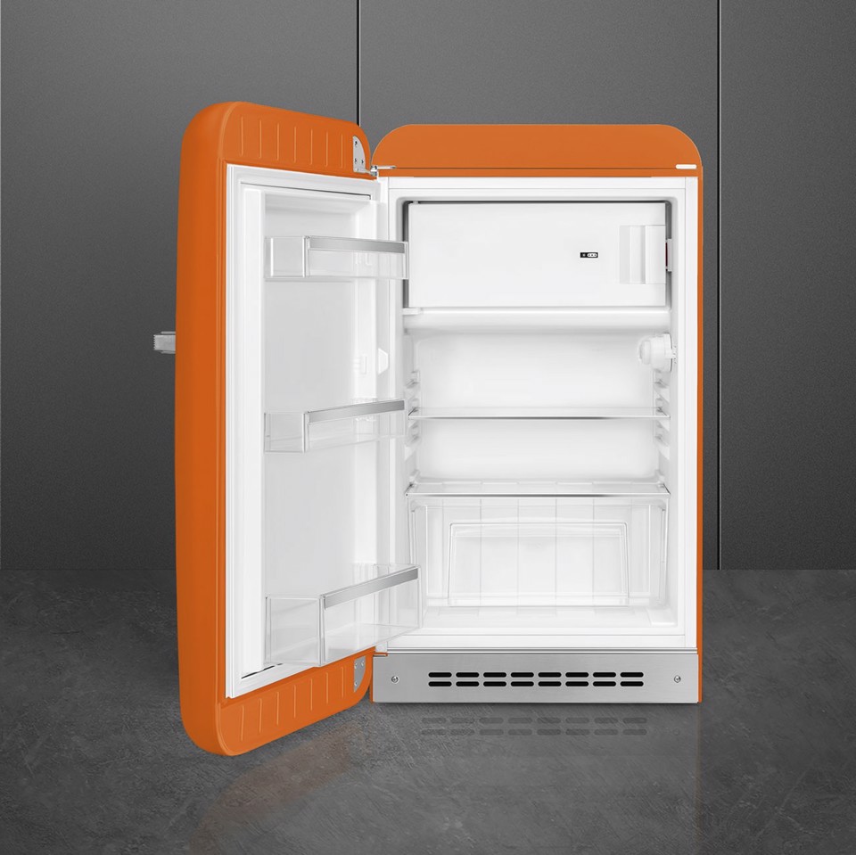 Smeg FAB10LOR6 monoporta Libera installazione 122 L Arancione Made in Italy