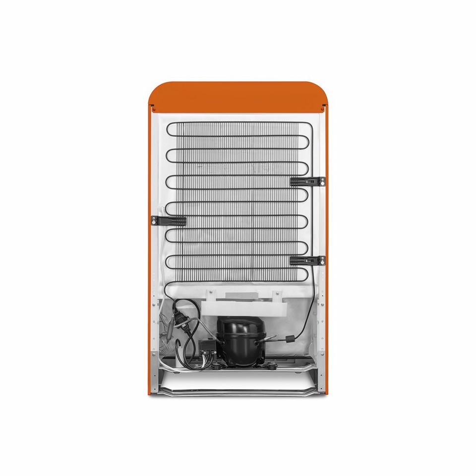 Smeg FAB10LOR6 monoporta Libera installazione 122 L Arancione Made in Italy