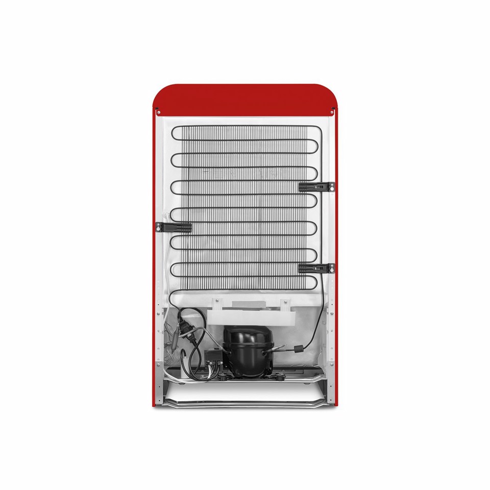 Smeg FAB10LRD6 monoporta Libera installazione 122 L Rosso Made in Italy