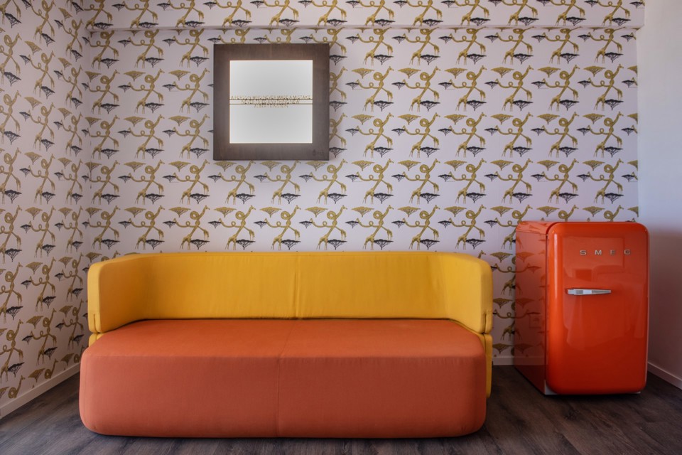 Smeg FAB10ROR6 frigorifero Libera installazione 105 L D Arancione