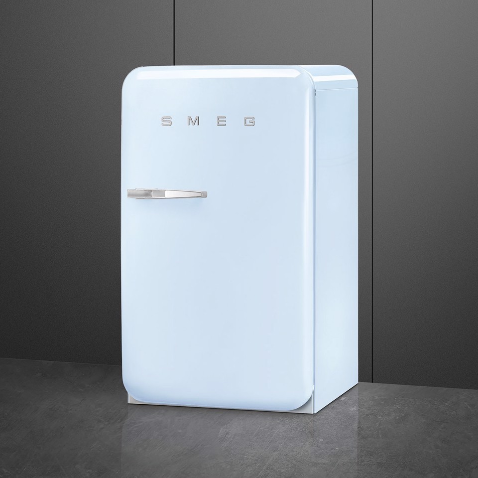 Smeg FAB10RPB6 monoporta Libera installazione 122 L Blu Made in Italy