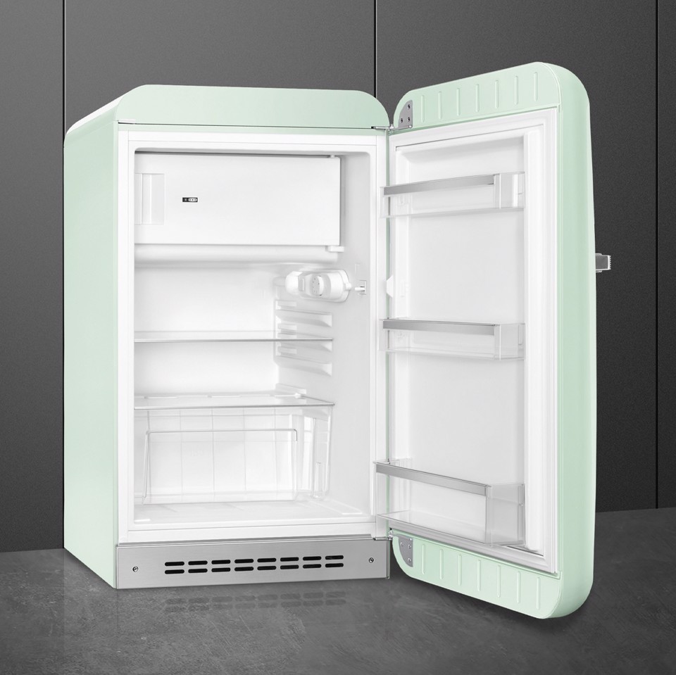 Smeg FAB10RPG6 monoporta Libera installazione 122 L Verde Made in Italy