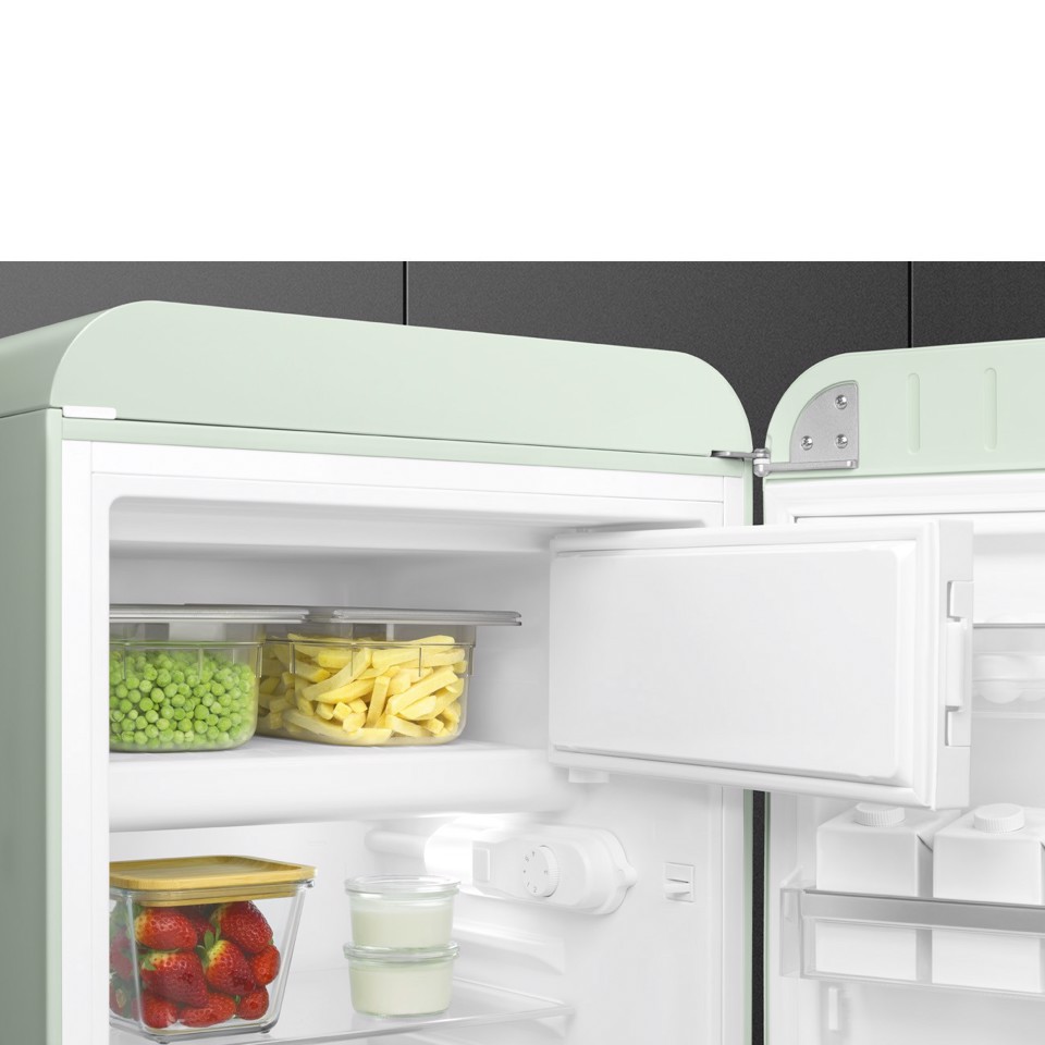 Smeg FAB10RPG6 monoporta Libera installazione 122 L Verde Made in Italy