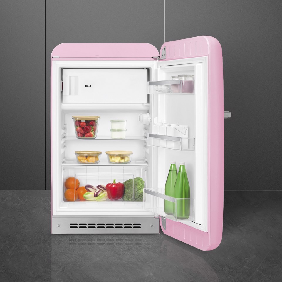 Smeg FAB10RPK6 monoporta Libera installazione 122 L Rosa Made in Italy
