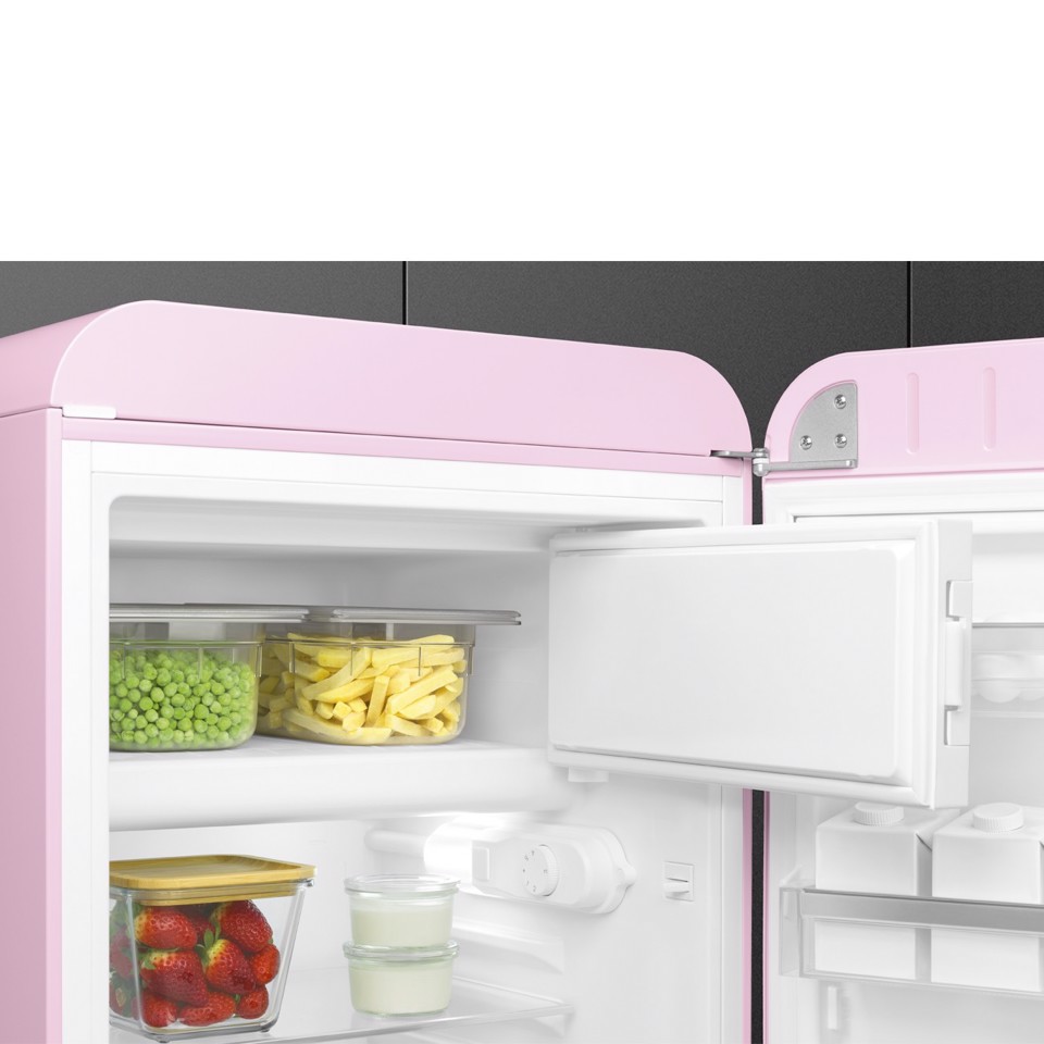 Smeg FAB10RPK6 monoporta Libera installazione 122 L Rosa Made in Italy