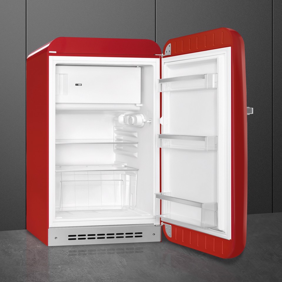 Smeg FAB10RRD6 monoporta Libera installazione 122 L Rosso Made in Italy