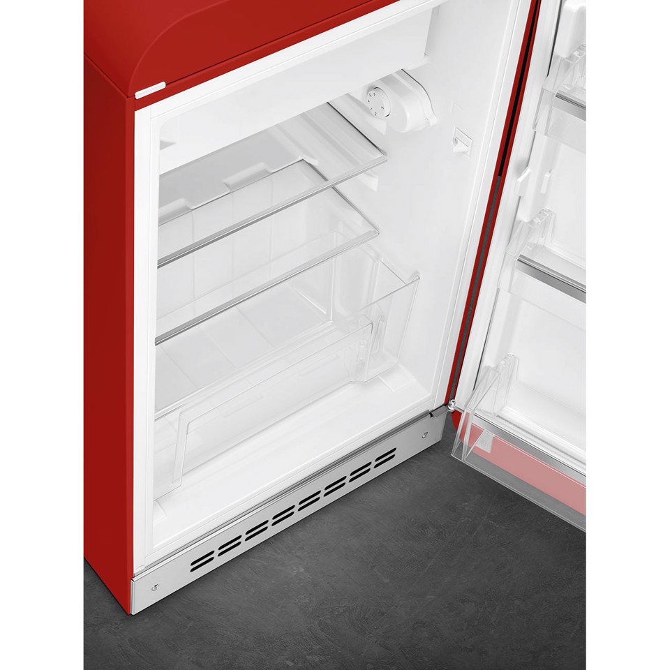 Smeg FAB10RRD6 monoporta Libera installazione 122 L Rosso Made in Italy