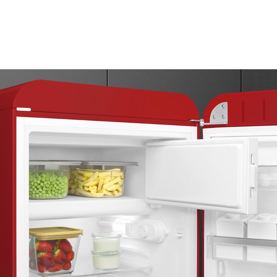 Smeg FAB10RRD6 monoporta Libera installazione 122 L Rosso Made in Italy