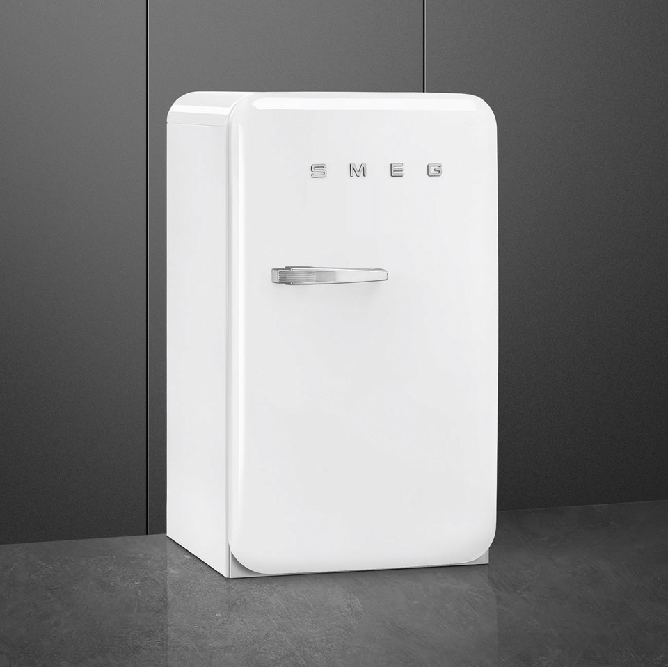 Smeg FAB10RWH6 monoporta Libera installazione 122 L Bianco Made in Italy