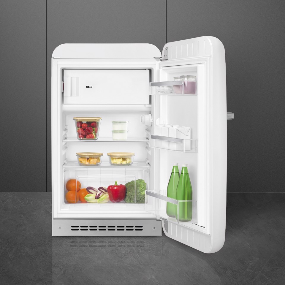 Smeg FAB10RWH6 monoporta Libera installazione 122 L Bianco Made in Italy